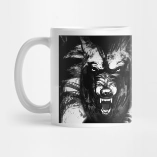 Night wolves Mug